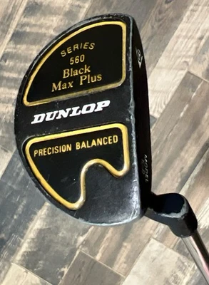 Dunlop Model Series 560 Black Max Plus Mallet Putter Steel Shaft RH 35.5” - Image 1 of 4