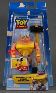 Mattel Disney-Pixar Toy Story Weight Liftin' Rocky Gibralter 2009 New - Picture 1 of 5