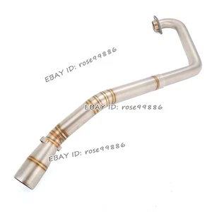 Slip For Yamaha YZF R15 V1 V2 Motorcycle Exhaust Front Link Pipe Header System - Picture 1 of 7