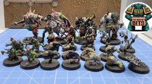 Warhammer 40K Gellerpox Infected Painted Kill Team - Picture 1 of 4