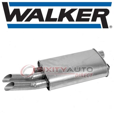 Walker SoundFX Exhaust Muffler for 1984-1993 Chevrolet Cavalier 2.0L 2.8L hw Foto 1 de 4
