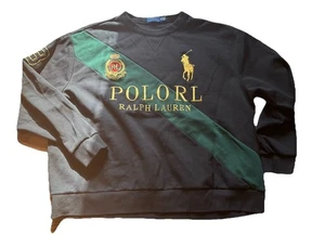 Polo Ralph Lauren XLB Sweater Crown Label Crew Neck - Picture 1 of 4