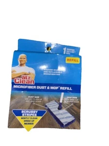 Mr Clean Microfiber Dust Mop Refill Washable Dirt Limited Warranty - Picture 1 of 5