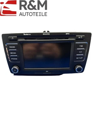 Skoda Octavia Radio Autoradio CD-Player MP3-Player Bolero 1Z0035156G Original - Bild 1 von 2