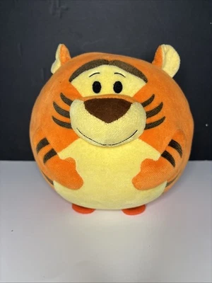 Ty Beanie Ballz Tigger 4" Plush Stuffed Animal Disney Striped Tiger - Image 1 of 4