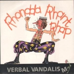 Verbal Vandalism Rhondda Rhant Rhap 7" vinyl UK Alphabet 1991 B/w sample mix pic - Bild 1 von 1