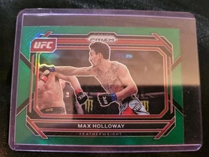 2023 Panini Prizm UFC - Max Holloway #67 Green Prizm - Picture 1 of 2