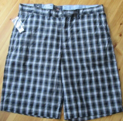 American Living Sport Mens 40 Blue Multi Plaid Shorts 4 Pockets 11.75" In NWT - Image 1 of 3