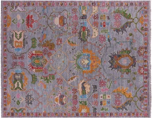 Heriz Serapi Hand-Knotted Wool Rug 7' 11" X 10' 2" - Q20000 - Picture 1 of 10