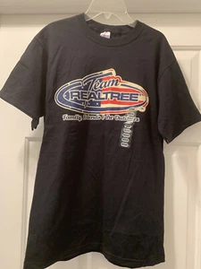 Team Real Tree T-Shirt Size Medium Real Tree Camouflage American Flag - Picture 1 of 2
