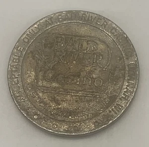 Token de Ranura de Casino BAD RIVER BRC $1 CASINO - ODANAH, WISCONSIN - Imagen 1 de 2