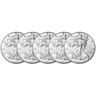 2020 American Silver Eagle 1 oz $1 - BU - Five 5 Coins