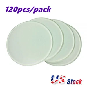 US Stock,120pcs/CTN Diameter 3.9in Round Sublimation Blank Glass Coaster - Picture 1 of 8