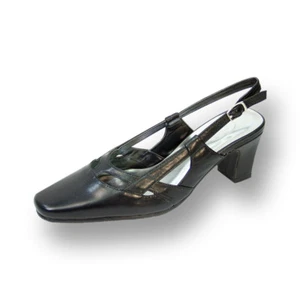 👠 PEERAGE Kate Women's Wide Width Leather Slingback Shoes 👠 - Picture 1 of 22