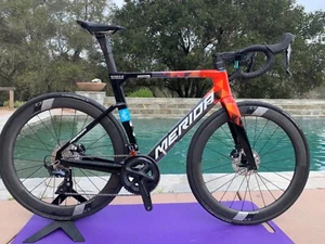 MERIDA REACTO LTD ED. TEAM BAHRAIN REPLICA M  2022/3 CARBON gravel road-race NEW - Picture 1 of 24