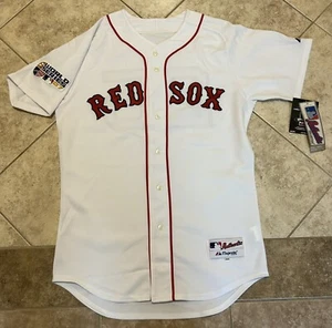 Boston Red Sox Mike Lowell Authentic 2007 World Series Majestic Trikot 44 Neu mit Etikett - Bild 1 von 9