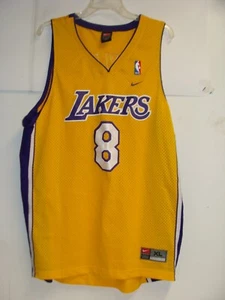 Rara maglia Nike Throwback Swingman Kobe Bryant lettere e numeri cuciti - XL - Foto 1 di 5