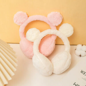 Fluffy Ear Covers Warmerses Foldable Faux Furry Earmuffs Headband Ear Warm Cute!