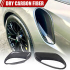For Porsche 911 991 Turbo S 14-18 Dry Carbon Side Fender Air Vent Intake Covers
