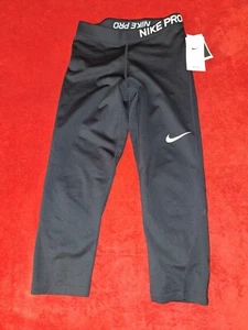 NIKE PRO   MENS SIZE SMALL   BLACK  ACTIVEWEAR BASELAYERS  PANTS NEW - Picture 1 of 10