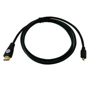 micro HDMI Kabel 1m A Stecker auf Micro HDMI High Speed ethernet D-Stecker - Bild 1 von 1