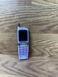 Teléfono plegable retro japonés Sony Ericsson Au W413 - Imagen 1 de 7