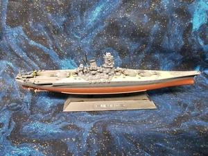 Eaglemoss corazzata Kirishima 1/1100 seconda guerra mondiale mini navi da guerra giapponesi pressofuse sciolte - Foto 1 di 6