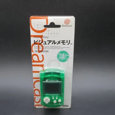 Dreamcast Visual Memory Unit Lime Green VMU HKT 7000 OEM - Image 1 of 4