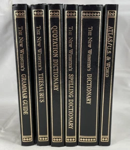The New Webster's Book Collection Grammar Guide, Atlas, Dictionary, 1986-87 - Picture 1 of 8