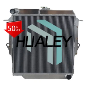Aluminum Radiator For 1985-1993 TOYOTA Landcruiser 70 Series FJ73 FJ75 Petrol MT - Picture 1 of 9