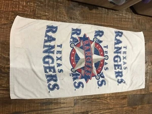 Vintage Texas Rangers Strandtuch Baseball - Bild 1 von 6
