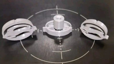 94-96 Impala SS "Grey" 3d printed flush mount ac/heater Control Knob set of 4 - Image 1 of 4