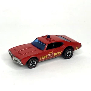 Hot Wheels Fire Chief Dept Red 1969 Vintage Die-cast Redline Mattel Hong Kong - Picture 1 of 9