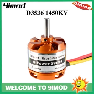 9imod 1450KV Brushless Outrunner Motor 2-4S For Mini Multicopters RC Aircraft - Picture 1 of 12