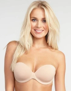 Fashion Forms Sz B Go Bare Backless Strapless Push Up Adhesive Bra Nude MC530 - Picture 1 of 18