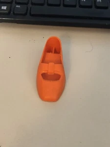 Vintage One CRISSY’S RIGHT ORANGE Bow Tie Shoe (R1) - Picture 1 of 3