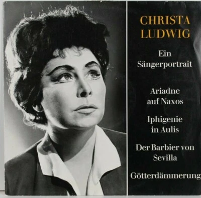 12" LP Christa Ludwig - Ein Sängerportrait -Oper Berlin - Fono-Ring FGLP 77 765 - Bild 1 von 2