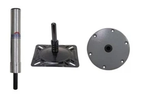 King Pin Square Seat Mount, Seat Base & Seat Pedestal 280mm - Picture 1 of 4