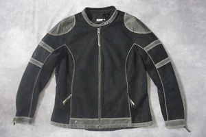 Harley Davidson Women's Revelator Black Functional Biker Jacket XL 97071-15VW - Picture 1 of 9