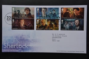 2020 Sherlock Holmes FDC 221B Baker Street SHS Complete With Insert Card - Picture 1 of 1