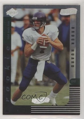 1999 Supreme Galvanized Missing Serial Number Brock Huard #151 Rookie RC - Image 1 of 2