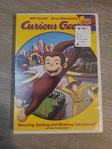 Curious George DVD 2006 Brand New Sealed Drew Barrymore Will Ferrell - Picture 1 of 2