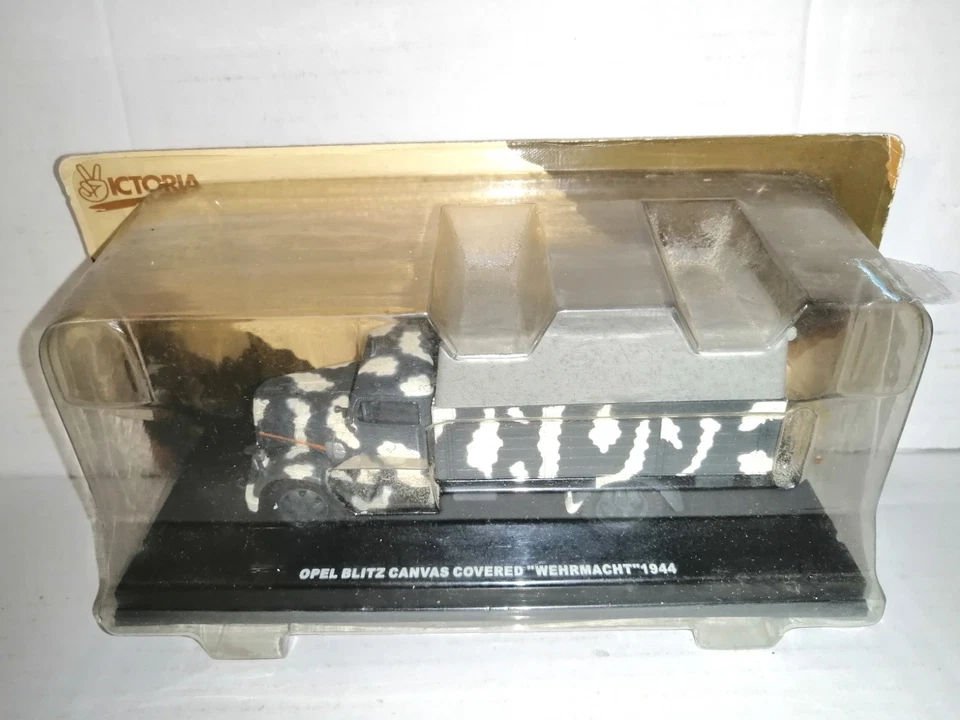 OPEL BLITZ CANVAS COVERED WEHRMACHT 1944 DE AGOSTINI SCALA 1/43 - Immagine 1 di 1
