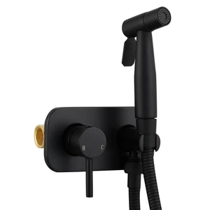 Doccetta per WC in acciaio inox set di rubinetti da incasso per acqua calda e - Foto 1 di 24