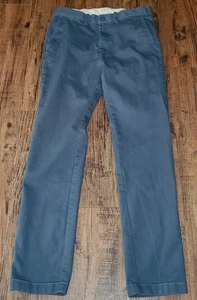 Crewcuts Legacy Blue Chinos Dress Pants Skinny Size 12 Boys - Picture 1 of 5
