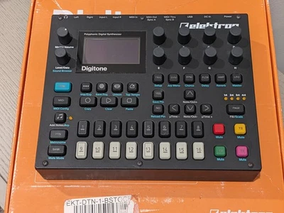 Elektron Digitone 8-Voice Digital Synthesizer 2017 - 2024 - Black - Image 1 of 4