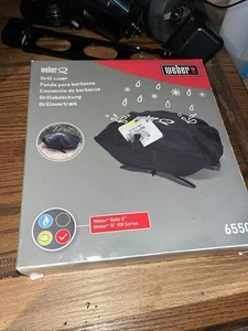 Weber 6550 Vinyl Grillabdeckung für Weber Baby Q und Weber Q-100 Serie Grills - Bild 1 von 2