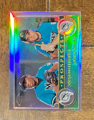 2003 Topps Chrome Dontrelle Willis 银色折射器 #433 SSP Redemption Prospect — 第 1/2 张图片