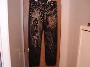 Ku Lang Bu Luo Designer Jeans Size 34 Rockstar - Bild 1 von 12