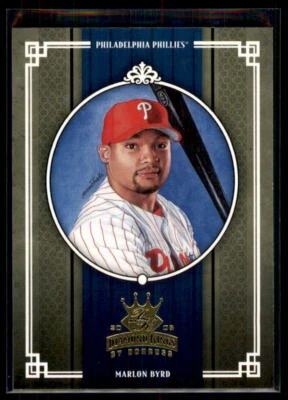 2005 Donruss Diamond Kings Marlon Byrd #382 Philadelphia Phillies - Image 1 of 2